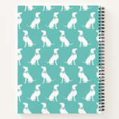 Carnet Chien de Weimaraner Chien Puppy (Dos)