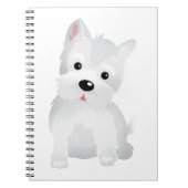 Carnet Chien de Westie (Devant)