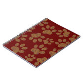 Carnet chien d'empreinte (Côté gauche)