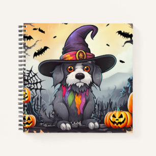 Carnet Chien d'Halloween