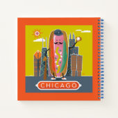 Carnet Chien d'hôte de style Chicago (Dos)