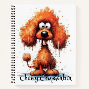 Carnet Chien Drôle Monstre: Chewy Chupacabra