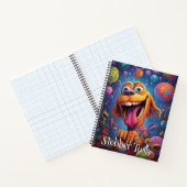 Carnet Chien Drôle Monstre : Dent baveuse (Intérieur)