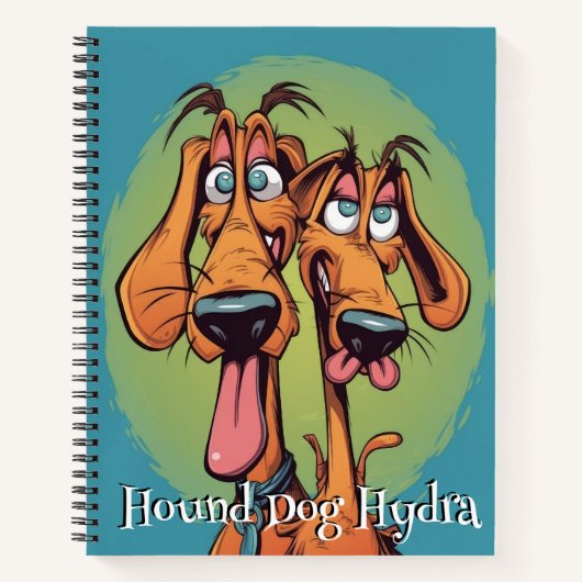 Carnet Chien Drôle Monstre: Houndog Hydra (Devant)