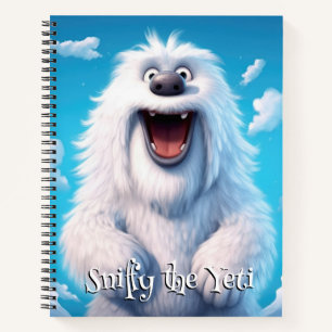 Carnet Chien Drôle Monstre: Sniffy le Yéti
