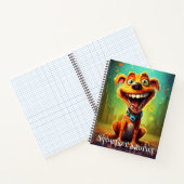 Carnet Chien Drôle Monstre: Squeaker Saurus (Intérieur)