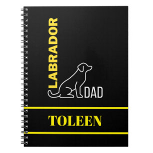 Carnet Chien du Labrador personnalisé
