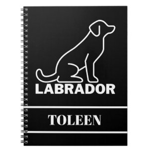 Carnet Chien du Labrador personnalisé
