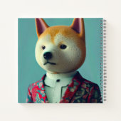Carnet Chien en costume (Dos)