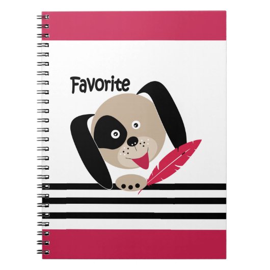 Carnet Chien favori (Devant)