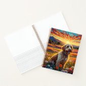 Carnet chien Golden Doodle (Intérieur)