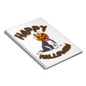 Carnet Chien Halloween T Chemise Halloween Joyeux Chien H (Côté Droit)