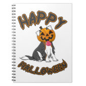 Carnet Chien Halloween T Chemise Halloween Joyeux Chien H (Devant)