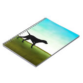 Carnet Chien herbeux d'indicateur de champ (Côté gauche)