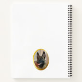 Carnet Chien malinois (Dos)