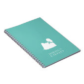 Carnet Chien Maltais chiot poil long (Côté Droit)