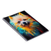 Carnet Chien nain allemand spitz animal adorable (Côté Droit)