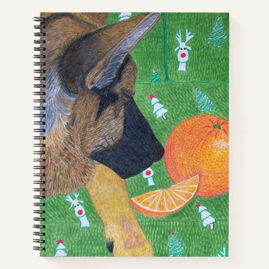 Carnet Chien&Orange (Devant)