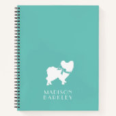 Carnet Chien papillon (Devant)