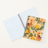 Carnet Chien Personnalisé Retriever Doré (Intérieur)