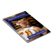 Carnet Chien Plein De Pizza (Côté Droit)