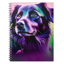 Carnet - Chien pourpre