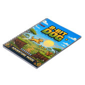 Carnet Chien, Rétro Pixel Art 8-Bit (Côté gauche)