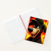 Carnet Chien Rouge (Intérieur)