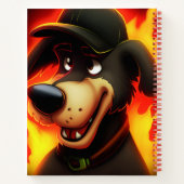 Carnet Chien Rouge (Dos)