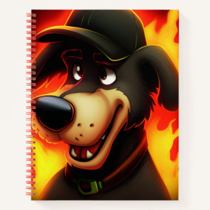 Carnet Chien Rouge
