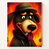 Carnet Chien Rouge (Dos)