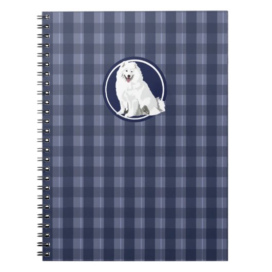 Carnet Chien Samoyed (Devant)