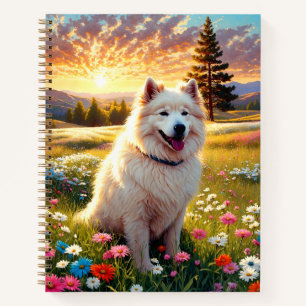 Carnet Chien Samoyède