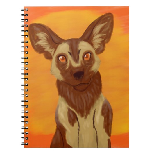 Carnet Chien sauvage africain (Devant)