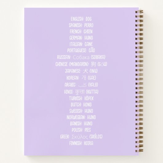 Carnet Chien Shitzu Fabuleux Et Plus Fabuleux (Dos)