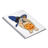 Carnet Chien Sorcière Citrouille (Côté Droit)