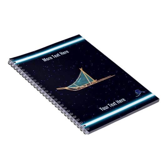 Carnet Chien Sur Étoiles (Côté Droit)