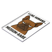 Carnet Chien-taureau Grumpy. Animaux antisociaux (Côté gauche)