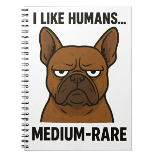 Carnet Chien-taureau Grumpy. Animaux antisociaux
