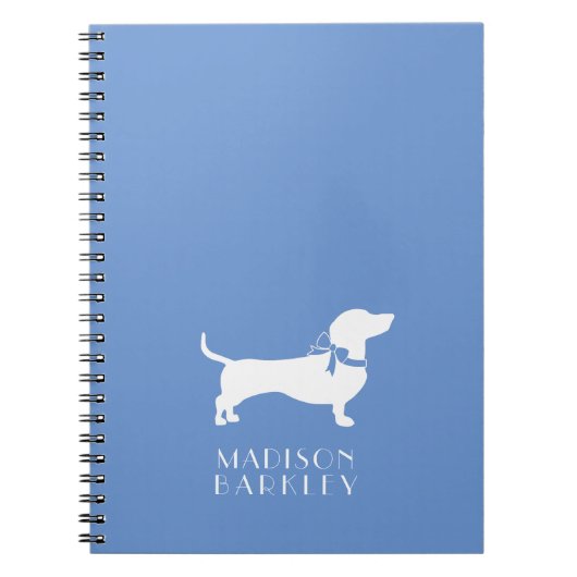 Carnet Chien teckel Bébé chien saucisse (Devant)