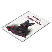 Carnet Chien Terrier écossais personnalisé (Côté gauche)