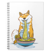 Carnet Chien | Un ramen pour chien shiba Inu (Devant)
