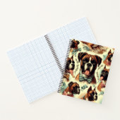 Carnet Chien vintage sans soudure (Intérieur)