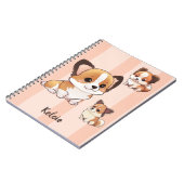 Carnet Chiens adorables, (Côté gauche)