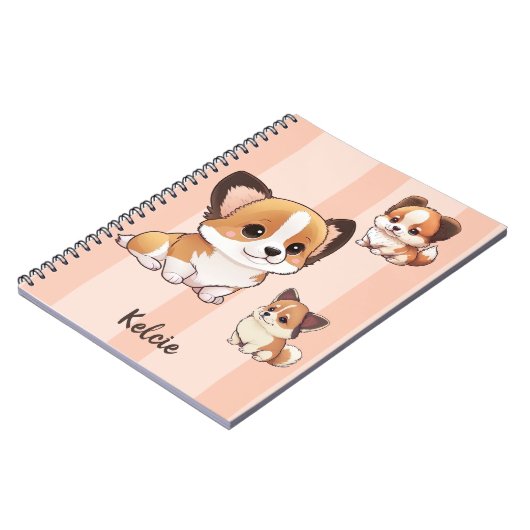 Carnet Chiens adorables, (Côté gauche)