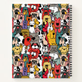 Carnet Chiens amusants (Dos)