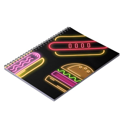 Carnet Chiens chauds et hamburger de restauration rapide (Côté gauche)