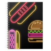 Carnet Chiens chauds et hamburger de restauration rapide (Devant)