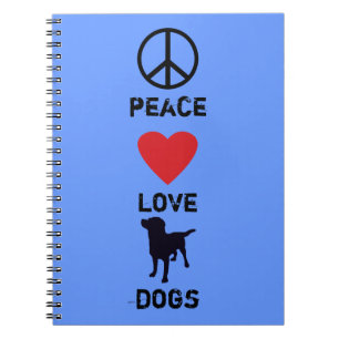 Carnet Chiens d'amour de paix