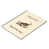 Carnet Chiens de crevaison - Happy Fête des pères chien p (Côté gauche)